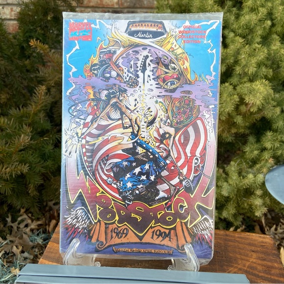 All Like New - 1994 Woodstock - Collectable Dog Tags, Arm Band and Comic Book - Picture 7 of 15